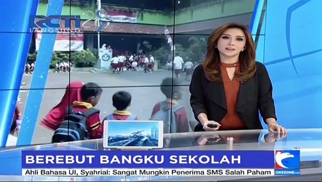 Hari Pertama Masuk Sekolah, Murid Berebut Bangku Sekolah