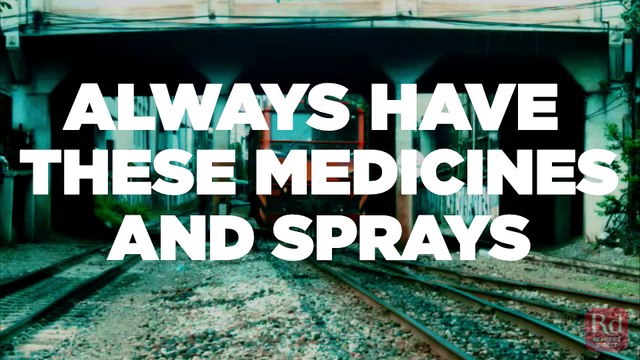 Always Have These Medicines and Sprays While Traveling