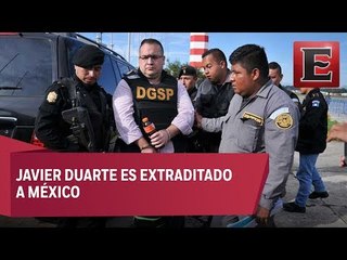 Entregan a Duarte a autoridades mexicanas para su extradición
