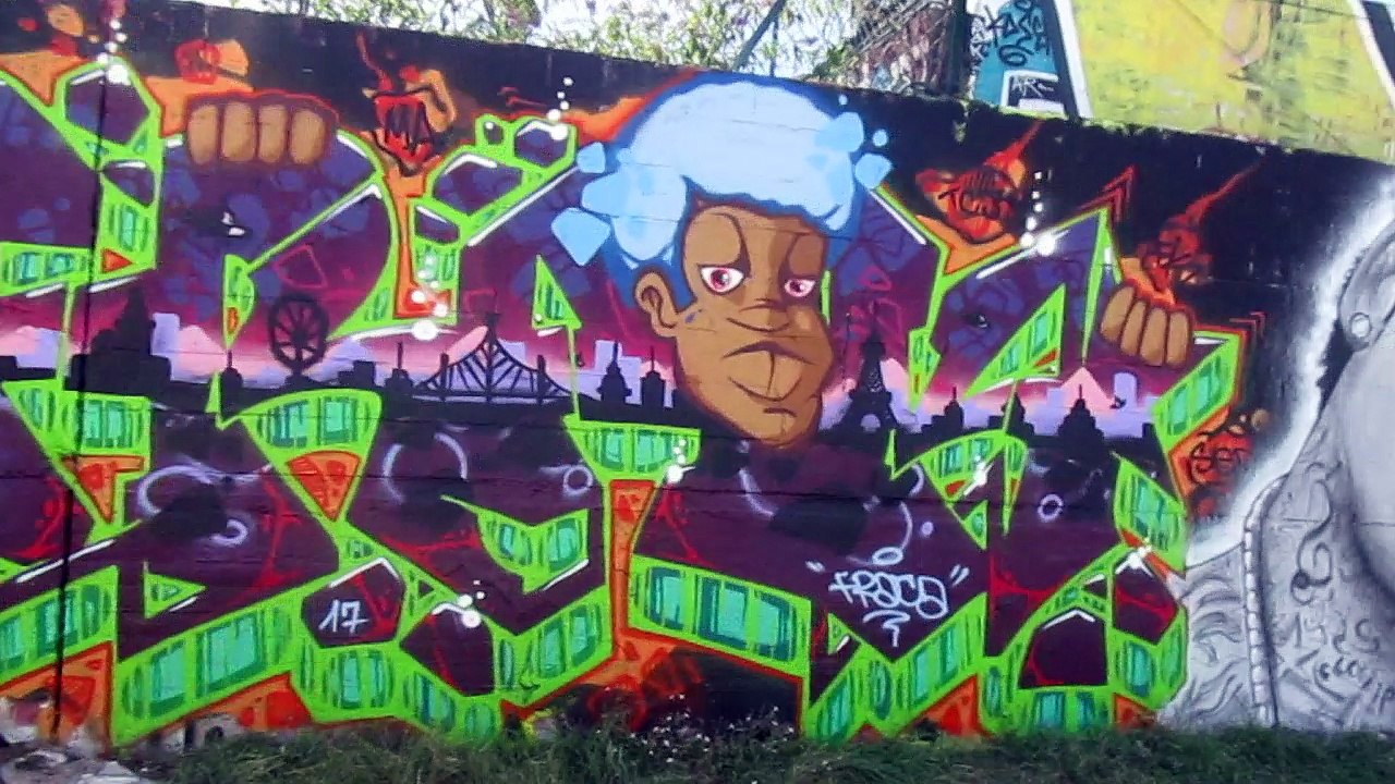 TWE et alii au canal de l'Ourcq 17 juillet 2017