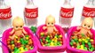 Baby Doll Bath Time M&Ms Chocolate Nursery Rhymes Finger Song