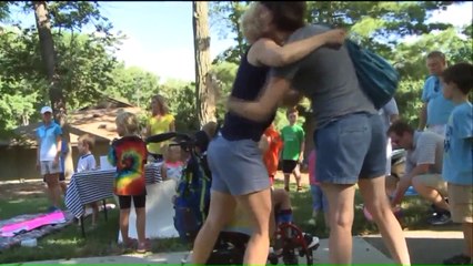 Kids Run Lemonade Stands to Raise Money for Handicap Accessible Playground