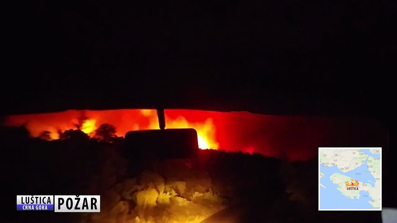 LUŠTICA - KAMP VESLO - BEŽANJE OD POZARA
