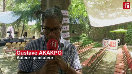 Le festival d'Avignon vu par Gustave Akakpo, auteur togolais