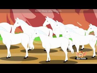 Twenty White Horses - Nursery Rhyme with Lyrics and Sing Along
