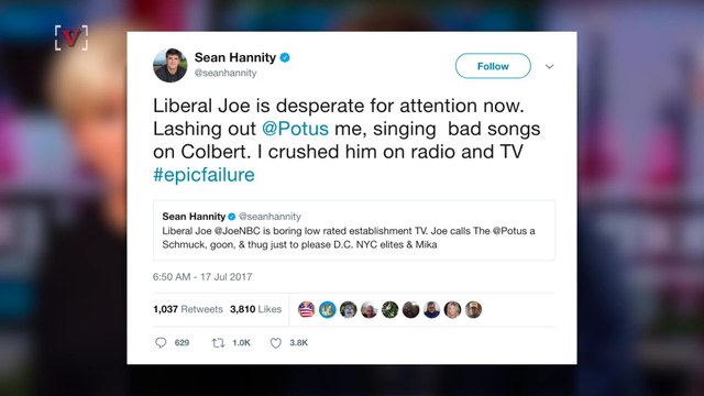 Sean Hannity Says MSNBC's Joe Scarborough 'Sold His Soul' To Keep His Job