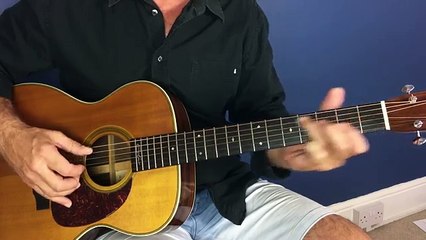Avalon blues Guitar lesson by Joe Murphy