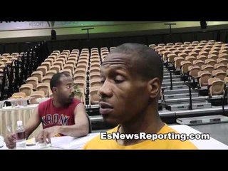 Cornelius 'K9' Bundrage ready for fireworks in ring