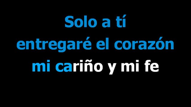 Los dos - Los panchos - Karaoke - Letra