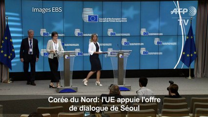 Corée du Nord : l'UE appuie l'offre de dialogue de Séoul