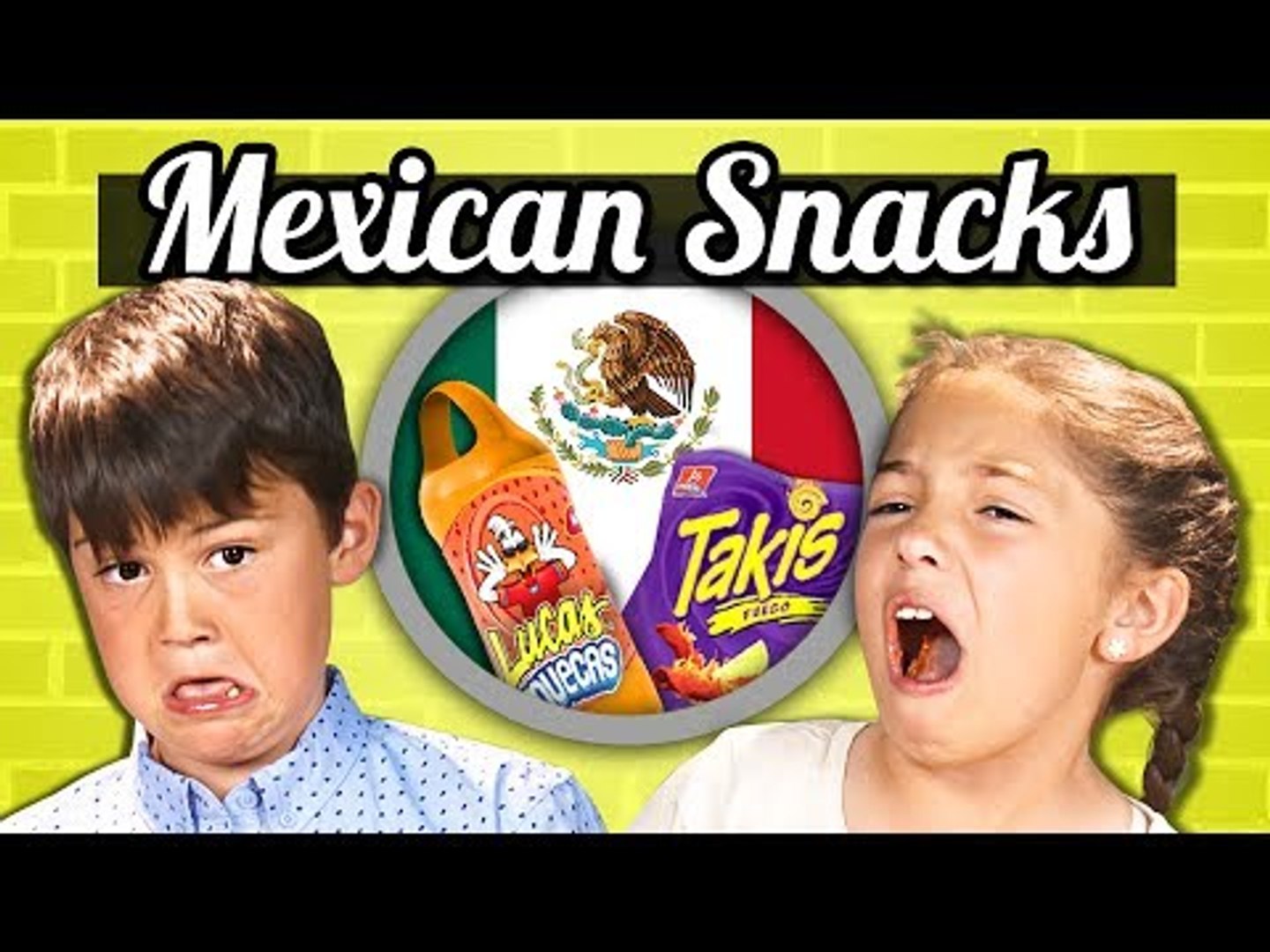 ⁣KIDS EAT MEXICAN SNACKS! | Kids Vs. Food