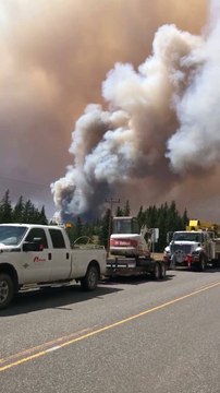 Fire Near Williams Lake Adds to 36,600 Displaced in BC