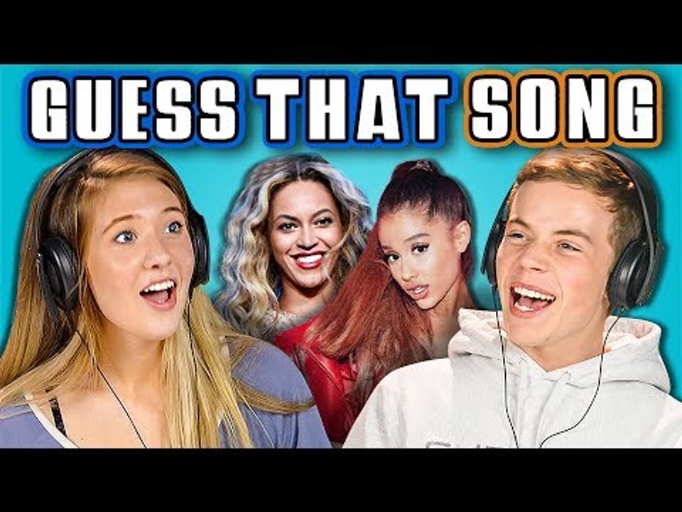 TEENS GUESS THAT SONG CHALLENGE #4 (REACT) - video Dailymotion