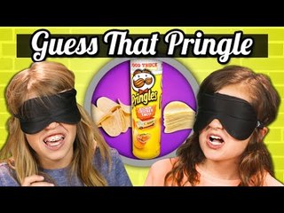 GUESS THAT PRINGLES CHALLENGE! | Kids Vs. Food