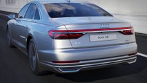 Die Dynamik-Allradlenkung des Audi A8 Animation