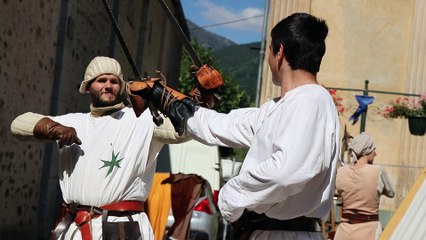 Ambiance à la Fête médiévale de La Brigue