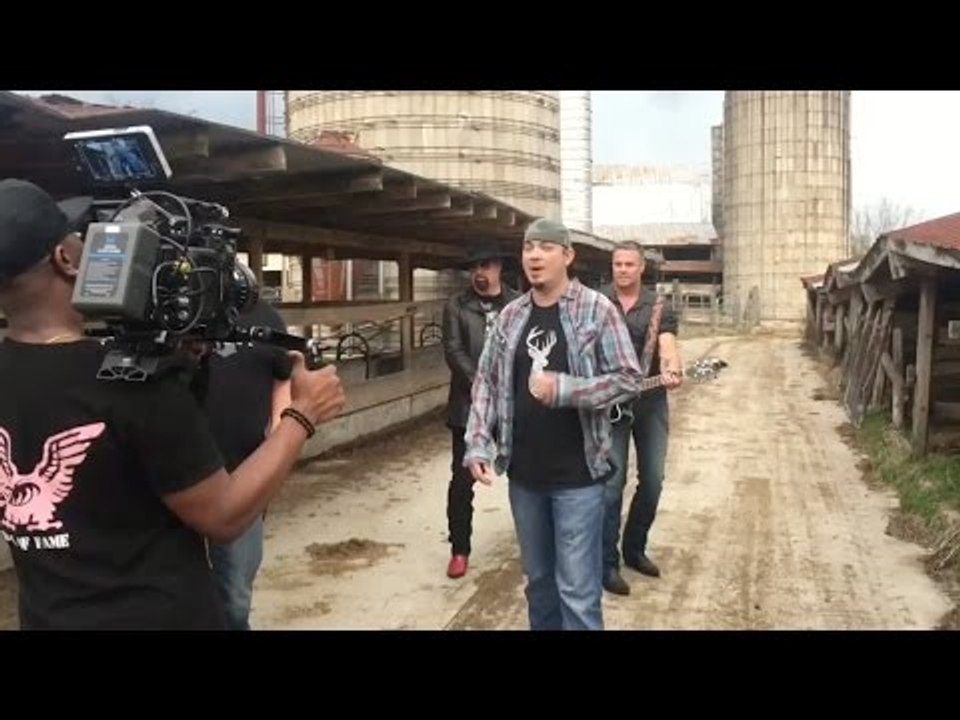 Montgomery Gentry and The Lacs On Set of New Video Jack In My Coke