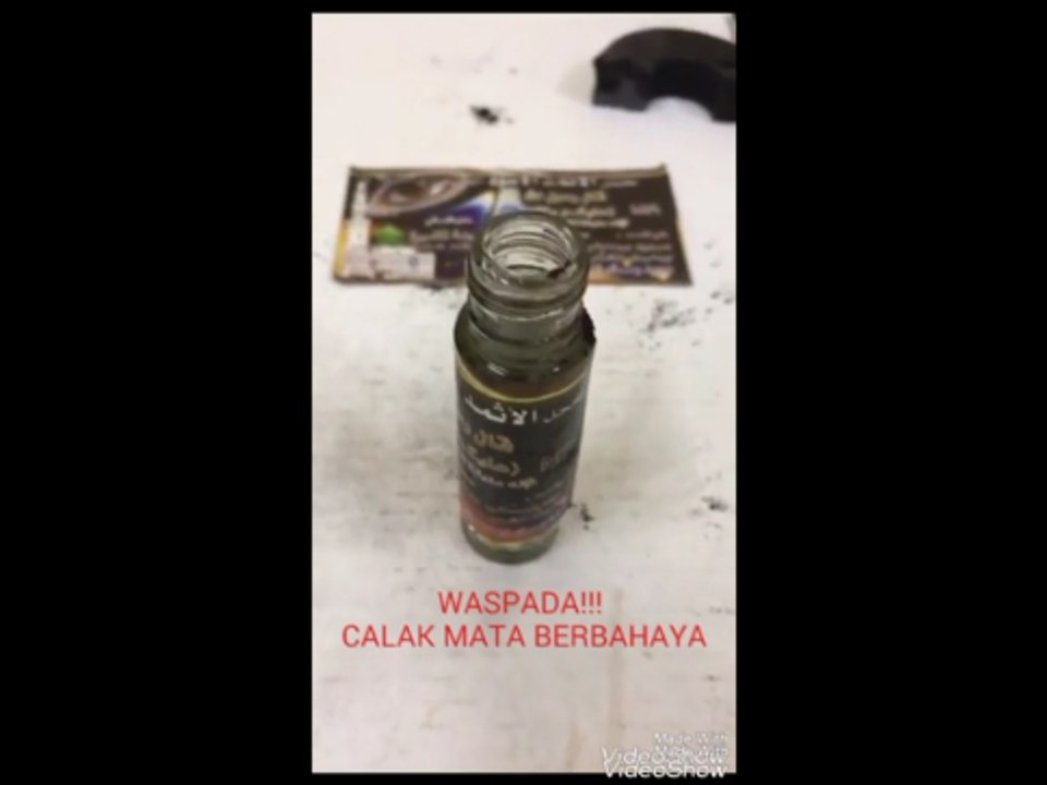 waspada!!! beredar calak palsu yang terbuat dari bubuk besi