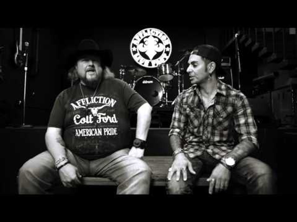 Jose Mangin from Affliction - Interview with Colt Ford (Part 1)