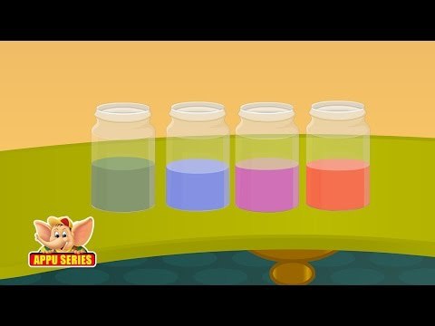 Learn Science through Home Experiments - Change Liquid Colours