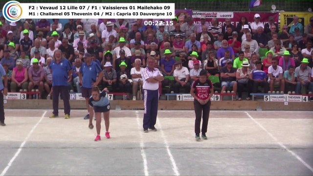 Bonne fête Charlotte Lagarrigue !, Sport Boules, France Doubles, Feurs 2017