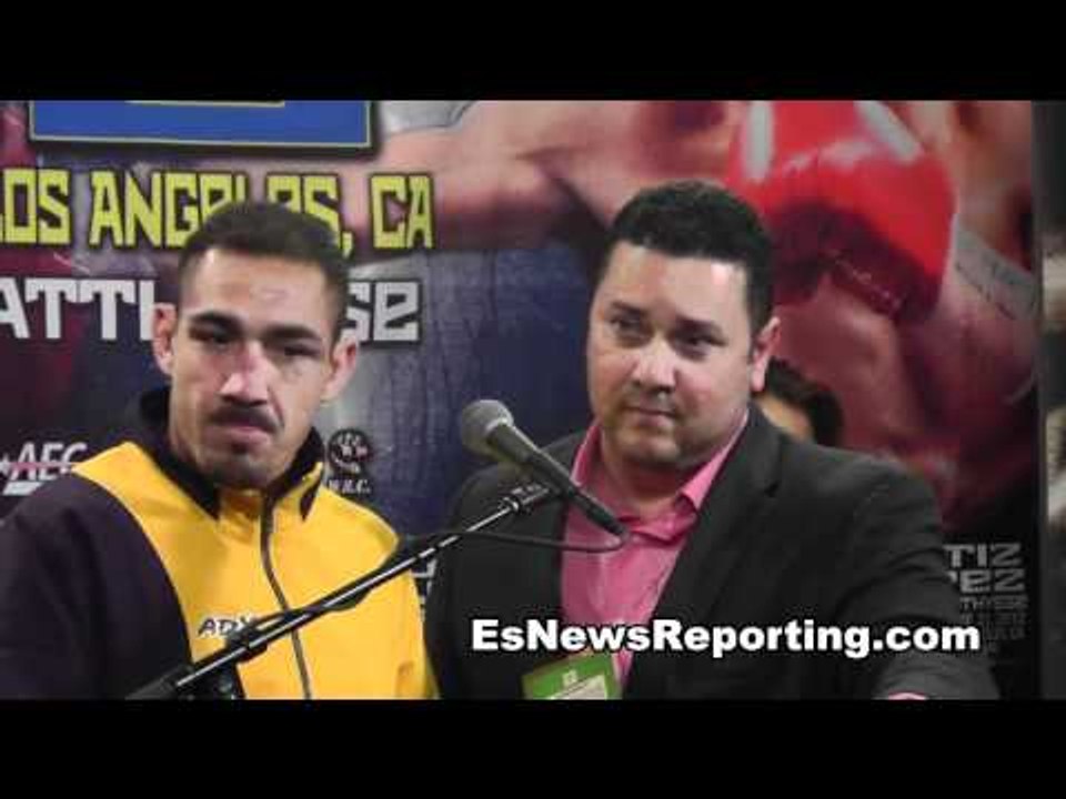 Humberto Soto after loss to Matthysse