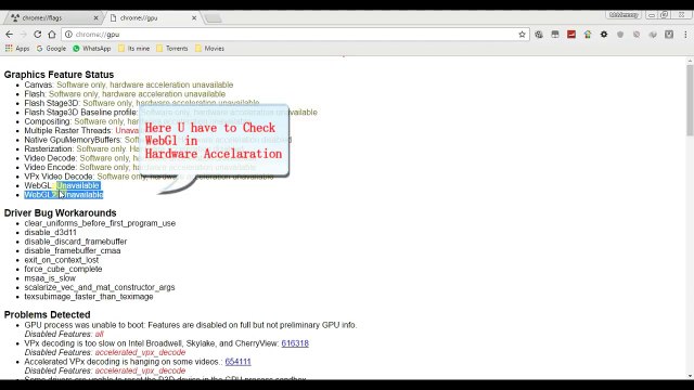 How to solve ARC Welder Error WEBGL in Google chrome - especial on windows OS