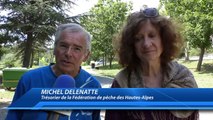 Hautes-Alpes : un brochet géant réalisé pour le Tour de France à Savines-le-Lac