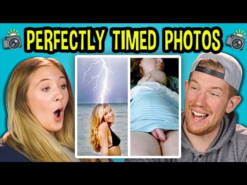 10 PERFECTLY TIMED PHOTOS WITH TEENS AND ADULTS (React)