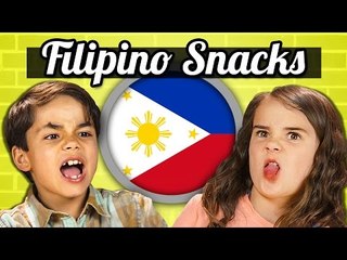 KIDS EAT FILIPINO SNACKS! | Kids Vs. Food