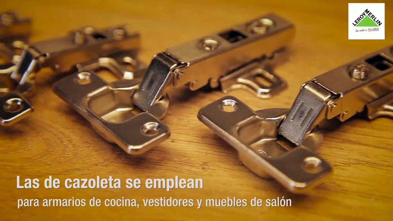 Colocar bisagras en puertas (Leroy Merlin)