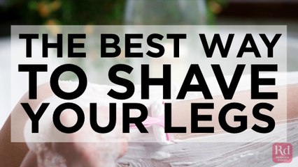The Best Way to Shave Your Legs