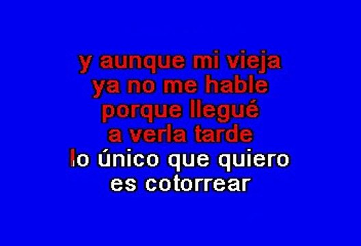 El Tri - Cuando Estoy Con Mis Cuates (Karaoke)