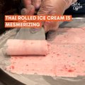 Thai ice cream rolls are mesmerizing