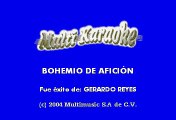 Gerardo Reyes - Bohemio De Afición (Karaoke)