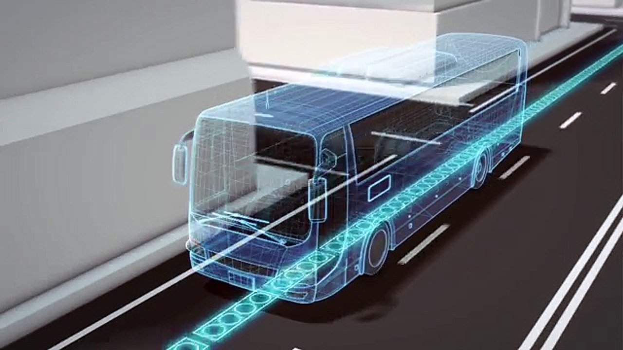 Estrada que carrega carros elétricos em testes em Israel!