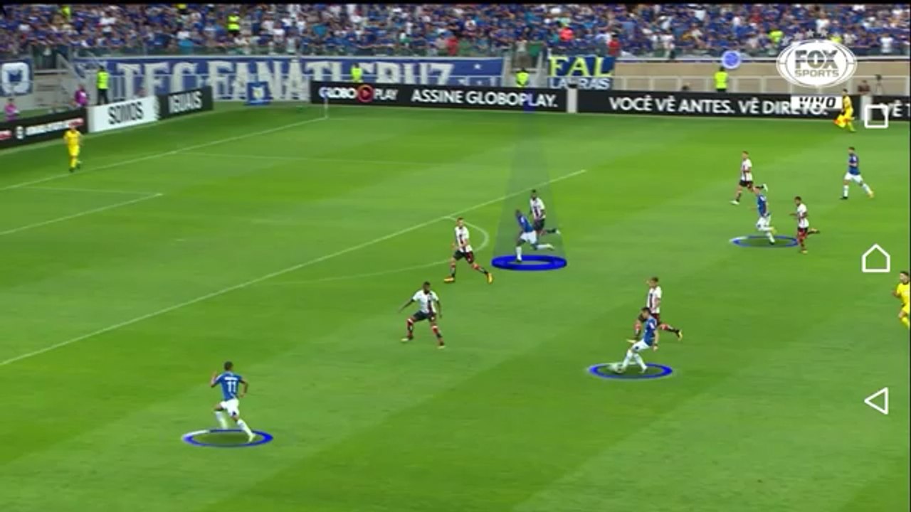 FALHA DE REVER E VAZ NO GOL DE SASSÁ DO CRUZEIRO