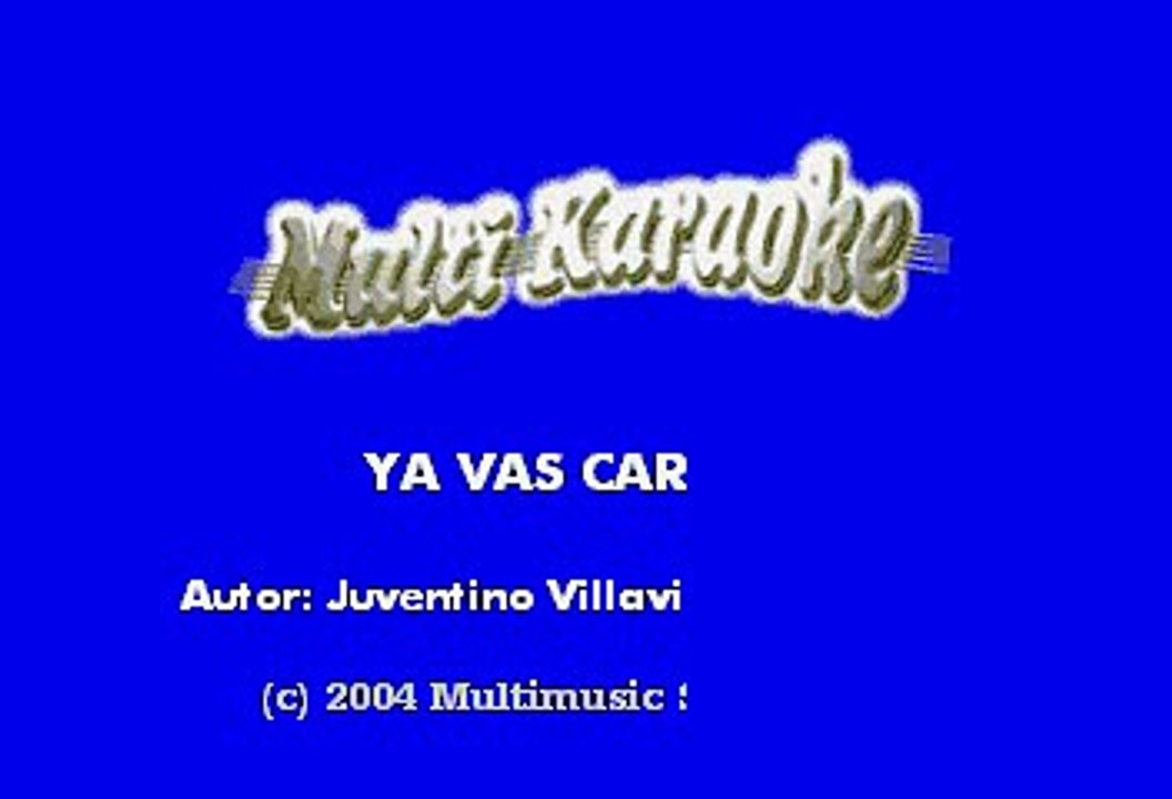 Gerardo Reyes - Ya Vas Carnal (Karaoke)