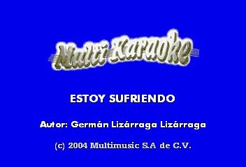 German Lizarraga - Estoy Sufriendo (Karaoke)
