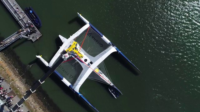 Vannes | Maxi-Trimaran Edmond de Rothschild | Vannes Télé
