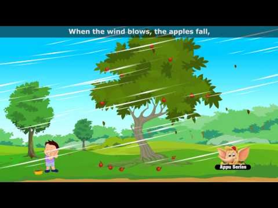 The Apple Tree - Nursery Rhyme with Lyrics & Sing Along