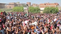 تشييع جنازة قتيل اشتباكات جزيرة الوراق بمصر
