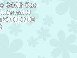 Seagate 2TB BarraCuda SATA 6Gbs 64MB Cache 35Inch Internal Hard Drive ST2000DM006