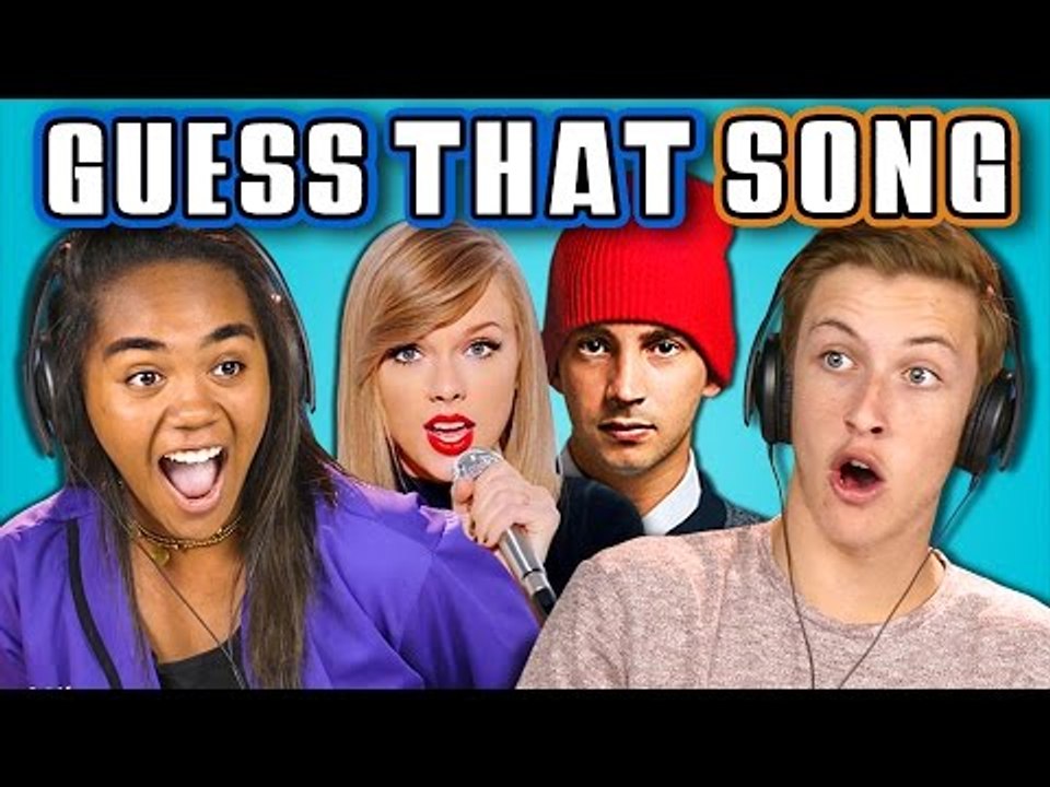 TEENS GUESS THAT SONG CHALLENGE (REACT)