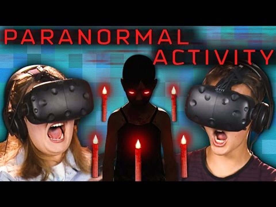 PARANORMAL ACTIVITY | VR HORROR GAME! (Teens React: Gaming)