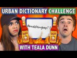 URBAN DICTIONARY HOT SAUCE CHALLENGE (ft. Teala Dunn) | Challenge Chalice