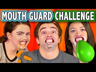 MOUTHGUARD CHALLENGE (ft. React Cast & FBE Staff) | Challenge Chalice