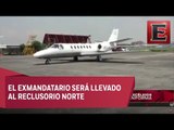 Imágenes: Avión de Duarte llega al AICDMX