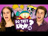DO TEENS KNOW 90s CARTOONS? #2 (REACT: Do They Know It?)