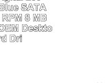Western Digital 250 GB Caviar Blue SATA 3 Gbs 7200 RPM 8 MB Cache BulkOEM Desktop Hard